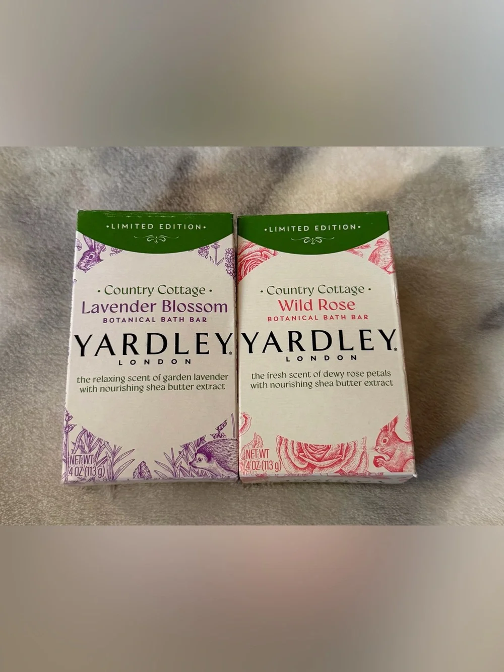 Limited Edition Yardley Countey Cottage Bath Bar - 2 pack